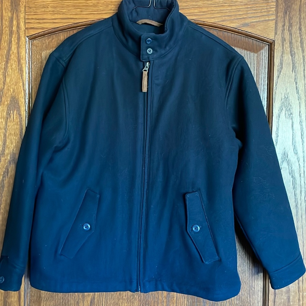 Gap Boys size (12)XL Navy Blue wool jacket